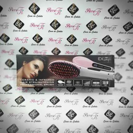 Ceramic e Infrared Hair Straightening Professional Brush IDItalian (Escova Elétrica) - Image 1