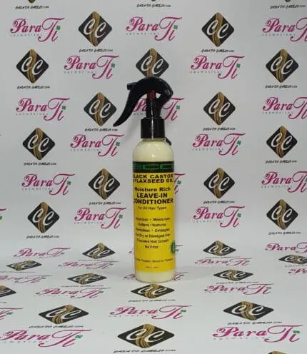 Eco Black Castor e Flaxseed Oil Moisture Rish Leave-in Conditioner 236ml - Image 1