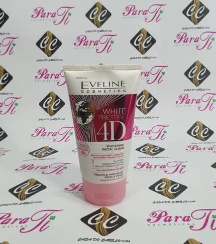 Eveline White Prestige 4D Whitening Facial Scrub 200ml - Image 1