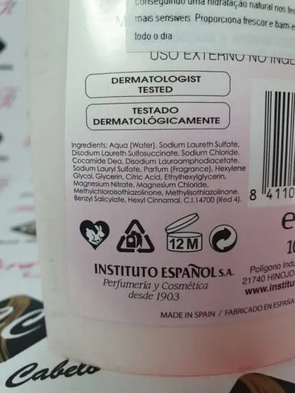 Gel Íntimo 300ml Instituto Espanhol (Rosa) - Image 5