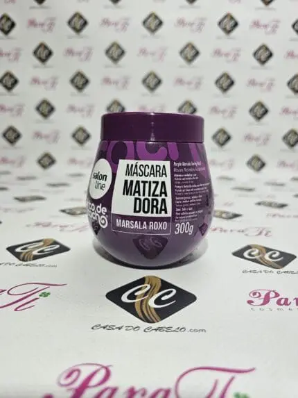 Máscara Matizadora Marsala Roxo Salon Line 300gr - Image 1