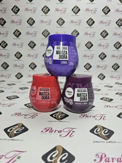 Máscara Matizadora Marsala Roxo Salon Line 300gr - Image 2