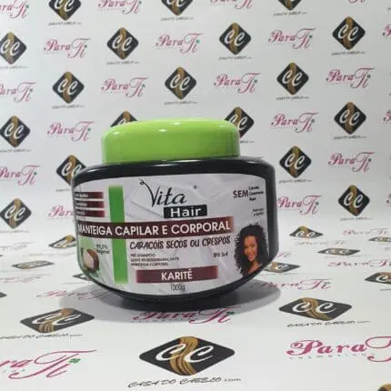 Manteiga Capilar e Corporal Karité Vita Hair 1Kg