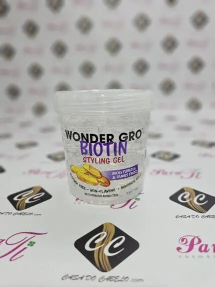 Wonder Gro Biotin Oil Styling Gel 454gr - Image 1