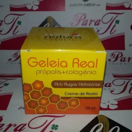 Creme Geleia Real Propolis e Cologénio 50gr