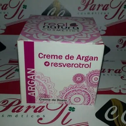 Creme de Argan +Resveratrol 50gr Real Natura