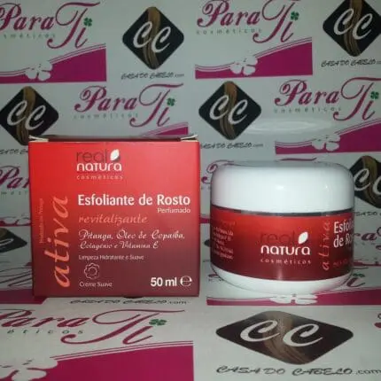 Exfoliante Rosto Real Natura 50ml