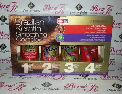 Kit Queratina Potencializadora Brazilian Keratin Smoothing Complex Embelleze - Image 1