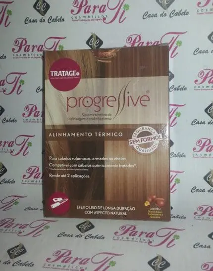 Sistema Térmico de Alisamento Progressive ( Escova Progressiva sem Formol Tratage) - Image 1