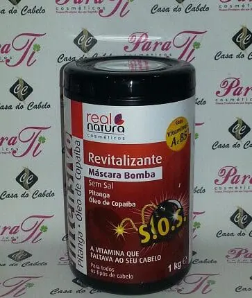 Máscara S.O.S Bomba Real Natura 1Kg