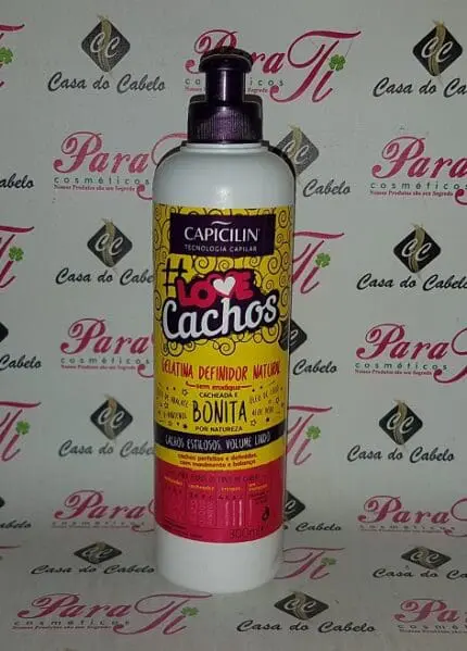 Gelatina Definidor Natural Love Cachos Capicilin 300ml - Image 1