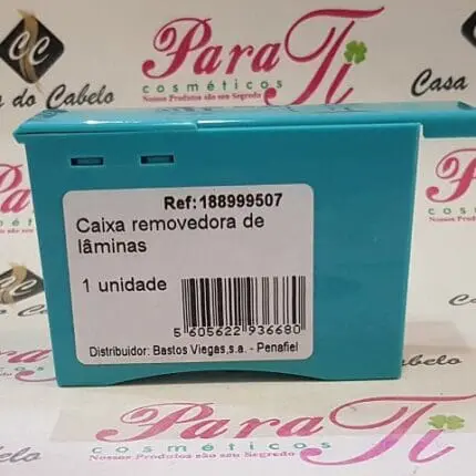 CAIXA REMOVEDORA DE LÂMINAS