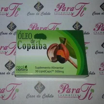 Óleo de Copaíba 30 Capsulas Real Natura