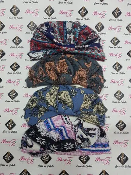 Turbante Algodao Forrado Casa do Cabelo - Image 6