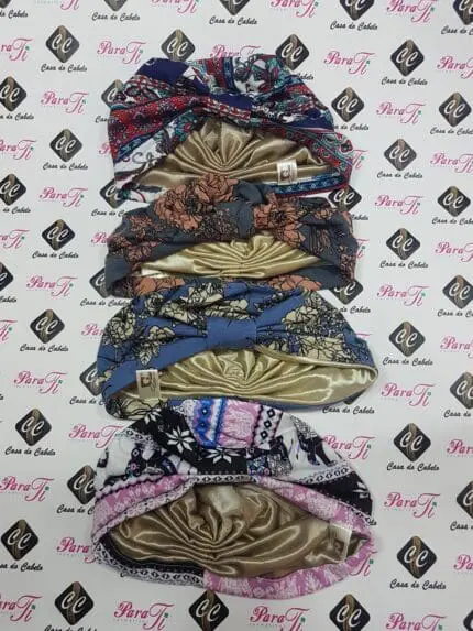 Turbante Algodao Forrado Casa do Cabelo - Image 4