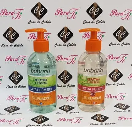 Gel Forte Keratina e Ginseng 300ml Babaria - Image 4