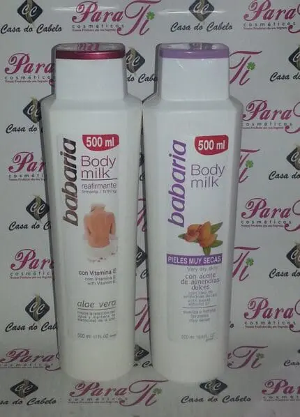 Leite Corporal Peles Secas 500ml Babaria - Image 1