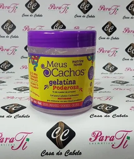 Poderosa Meus Cachos Gelatina 500gr Novex Embelleze - Image 3