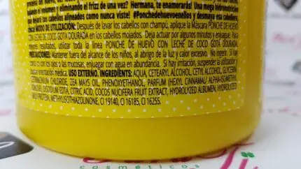 Máscara Gemada Com Leite de Côco 700ml Gota Dourada - Image 3