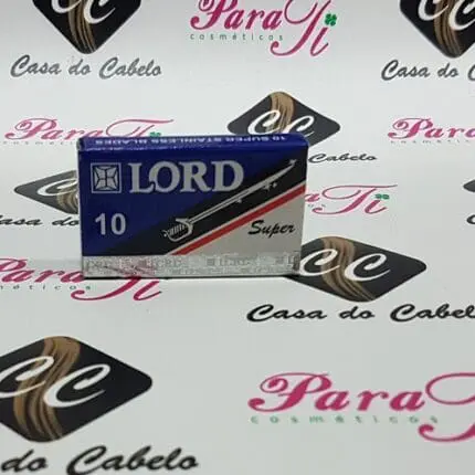 Laminas Lord Super Stainless (BCx c/10 lâminas) - Azul