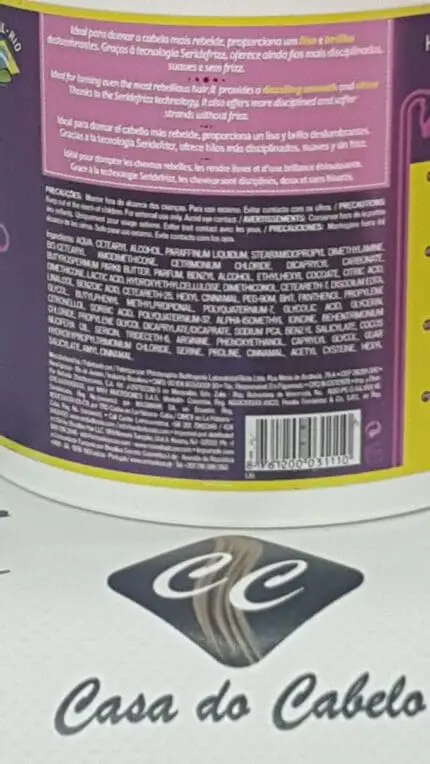 Máscara de Alinhamento Capilar 450gr Magic Liss Embelleze - Image 3