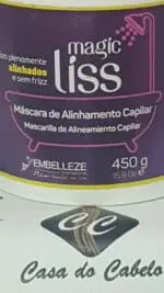 Máscara de Alinhamento Capilar 450gr Magic Liss Embelleze - Image 4