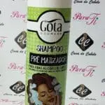 Shampoo Pré Matizador Gota Dourada 300ml