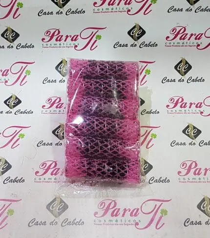 Rolo para Misses com Pregos 7Cmx18mm (Rosa)Eurostil - Image 1
