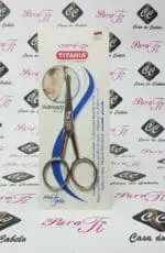 Tesoura 1050/15 para Pelos Nariz e Ouvidos Titania