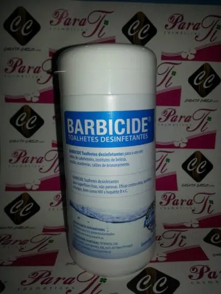 Toalhetes de desinfeção BARBICIDE – SEM ÁLCOOL - Image 1