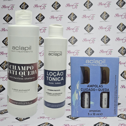 Shampoo Anti-Queda Aclapil Intercosmos 400ml - Image 2