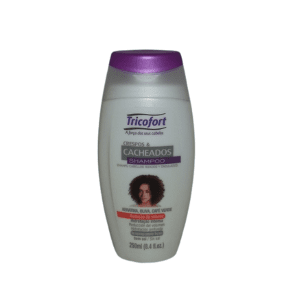 Shampoo Cabelos Crespos e Cacheados Tricofor 250ml - Image 1