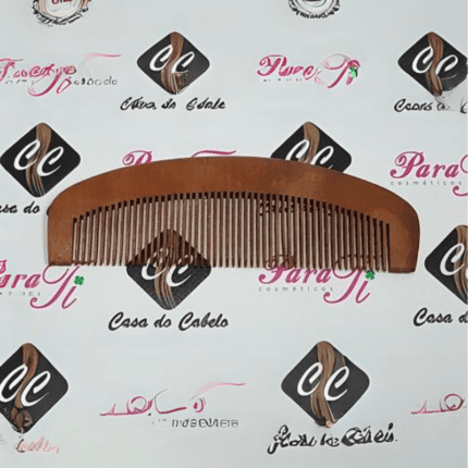 Pente em Madeira Dentes Finos 15cm - Image 1