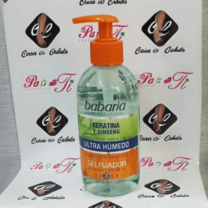 Gel Forte Keratina e Ginseng 300ml Babaria - Image 1