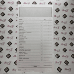 Talão de Serviços (100Folhas)