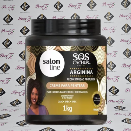 Creme de Pentear Arginina Salon Line SOS Cachos 1kg