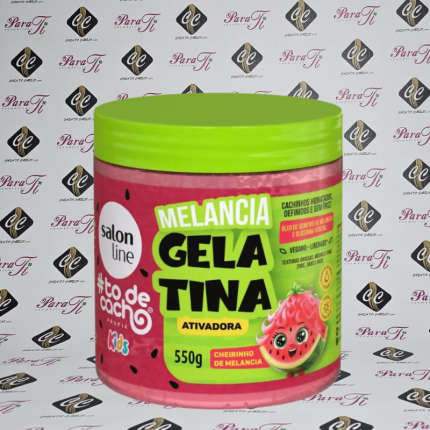Gelatina Infantil Ativadora Melância Salon Line To de Cachos 550gr - Image 1