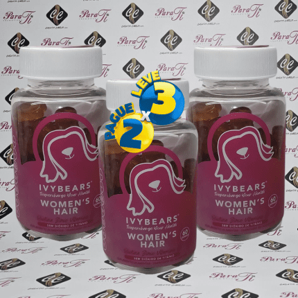 IvyBears Hair Vitamins For Women 3X60 Gomas - Image 1
