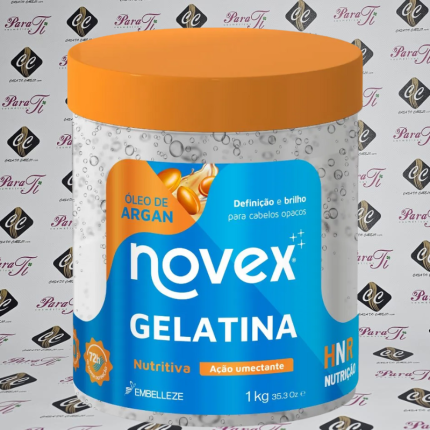 Gelatina Óleo de Argan Novex Embelleze 1Kg - Image 1