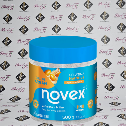Gelatina Óleo de Argan Novex Embelleze 500gr - Image 1