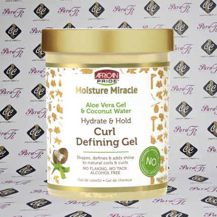 Curl Defining Gel African Pride Moisture Miracle Aloe e Coconut Water 510gr (18 oz) - Image 1