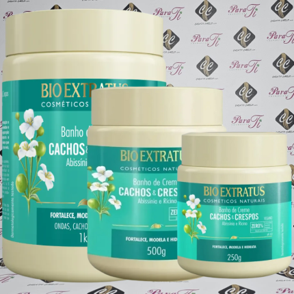 Banho de Creme Cachos e Crespos 250Gr Bioextratus pH 4,0 - Image 3