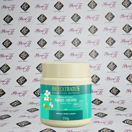 Banho de Creme Cachos e Crespos 250Gr Bioextratus pH 4,0 - Image 1