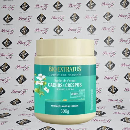Banho de Creme Cachos e Crespos 500Gr Bioextratus pH 4,0