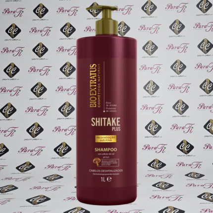 Shampoo Shitake Plus BIOEXTRATUS 1L pH6,0