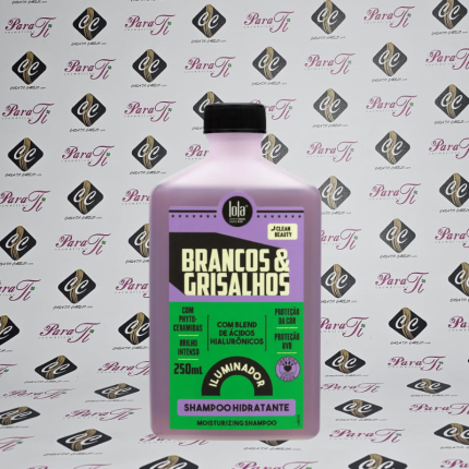 Shampoo Hidratante Brancos e Grisalhos 250ml Lola
