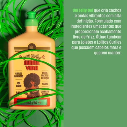 Jelly Meu Cacho Minha Vida Lola 500ml pH 4.0/5.0 - Image 2
