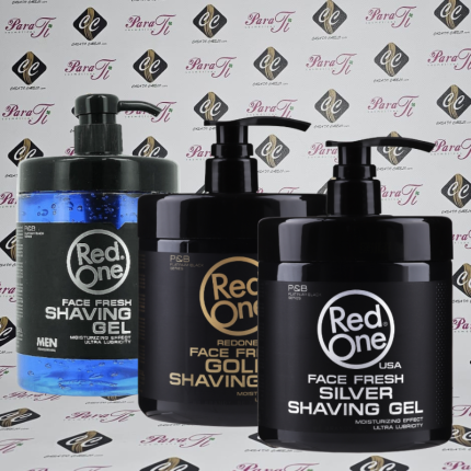 Red One Face SILVER Shaving Gel 1000ml - Image 2