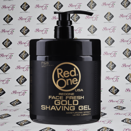 Red One Face GOLD Shaving Gel 1000ml - Image 1