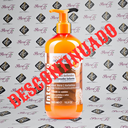 Condicionador Pró-Cachos Definidos Real Natura 500ml pH4,0 (Gama Laranja) - Image 1